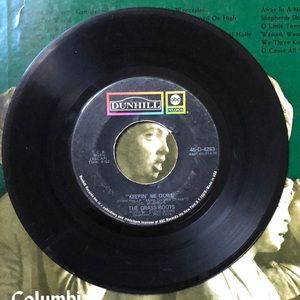 The Grass Roots Temptation Eyes Vinyl 45 Record '70